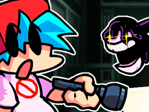 FNF Roblox Doors vs Rush – 1up Cartoon’s