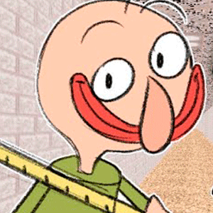 Ruler With Mr. Baldi Basics