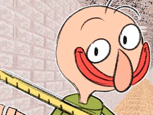 Ruler With Mr. Baldi Basics