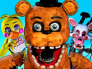 FNF vs FNaF 1 (vs Freddy, Chica, Foxy, Bonnie)