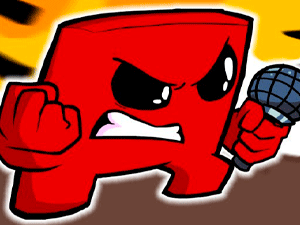 FNF Vs Super Meat Boy: Buzzsaw Battle