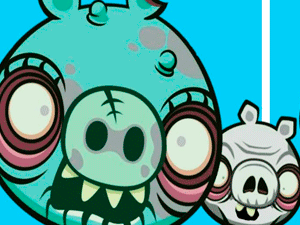 FNF vs Zombie Bad Piggies