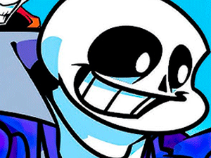 FNF X Sans Parody – Stronger Than You